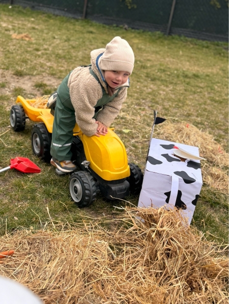 Żłobeczki na farmie